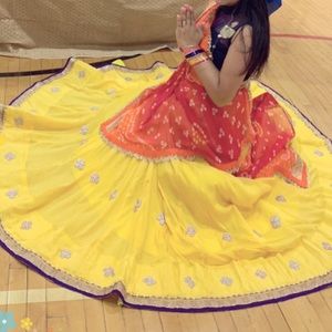 Just a skirt Indian  yello  indian   Chaniyo dress